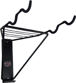 Sports Solutions Up & Away Wall Rack Color | Model: Black | 2 bikes