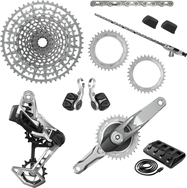 SRAM 1987 Eagle Transmission Power Meter Groupset SRAM 1987 Eagle Transmission Power Meter Groupset