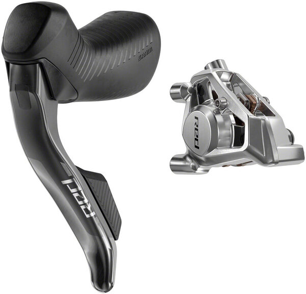 SRAM RED eTap AXS HRD Shift/Brake Lever and Hydraulic Disc Caliper - Left/Front, Flat Mount 20mm Offset