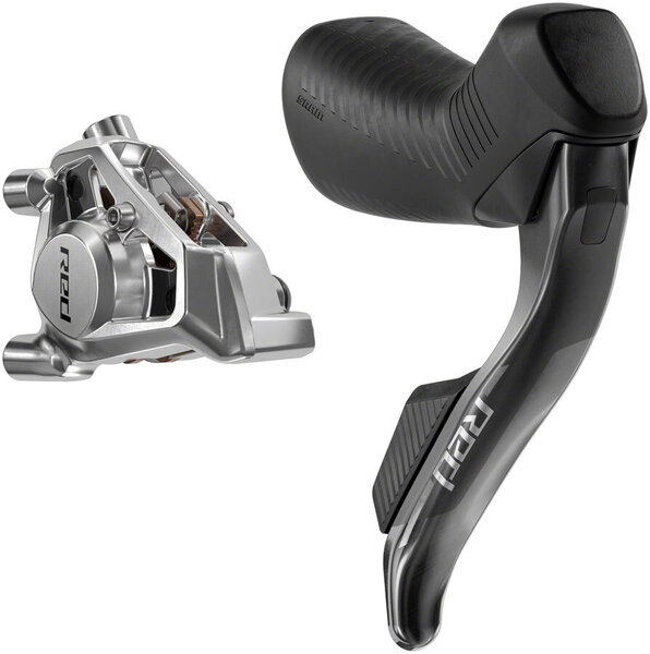 SRAM RED eTap AXS HRD Shift/Brake Lever and Hydraulic Disc Caliper - Right/Rear, Flat Mount 20mm Offset SRAM RED eTap AXS HRD Shift/Brake Lever and Hydraulic Disc Caliper - Right/Rear, Flat Mount 20mm Offset