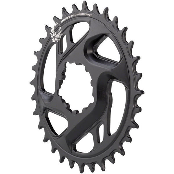 SRAM X-Sync 2 Eagle Direct Mount Chainring Color | Offset | Size | Speeds: Black | 6mm | 32T | 10/11/12-speed