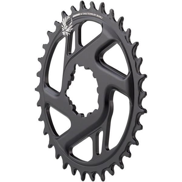 SRAM X-Sync 2 Eagle Direct Mount Chainring Color | Offset | Size | Speeds: Black | 3mm | 34T | 10/11/12-speed