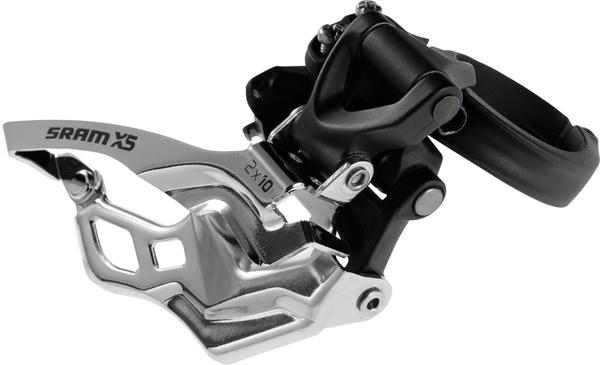 SRAM X5 3x9 Front Derailleur (Low-clamp, Dual-pull)