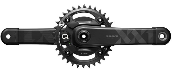 SRAM XX1 Eagle Quarq Power Meter Chassis & Spider