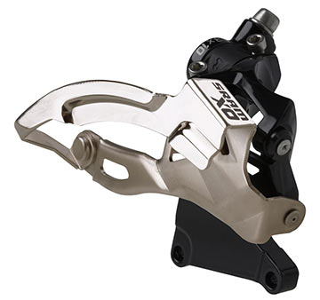 SRAM X0 2x10 Front Derailleur (High Direct-mount, Dual-pull)