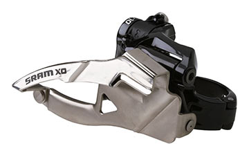 SRAM X0 2x10 Front Derailleur Low Clamp, Bottom pull