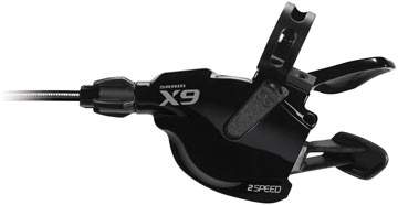 SRAM X9 3x10 Trigger Shifter Set