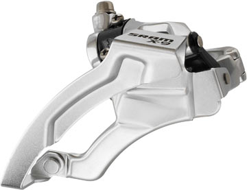 SRAM X9 9-speed Front Derailleur (Low-clamp, Top-pull)