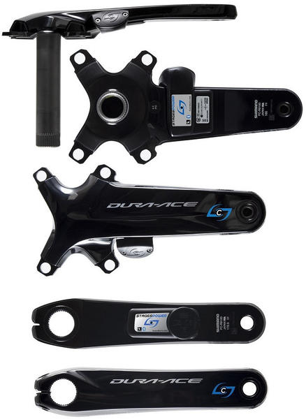 Stages Cycling Gen 3 Stages Power LR Shimano Dura-Ace R9100 Dual Sided Power Meter