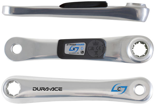 Stages Cycling Gen 3 Stages Power L Shimano Dura-Ace Track 7710 Power Meter