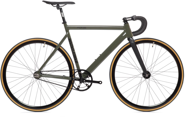 State Bicycle Co. 6061 Black Label V2 Color: Army Green