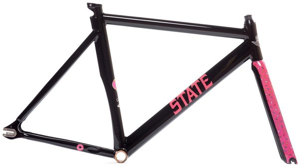 State Bicycle Co. The Simpson x State Bicycle Co - Donut Undefeated Frame & Fork Set
