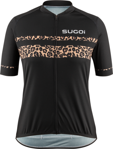 Sugoi Evolution Zap 2 Jersey - Plus Color: Black Leopard