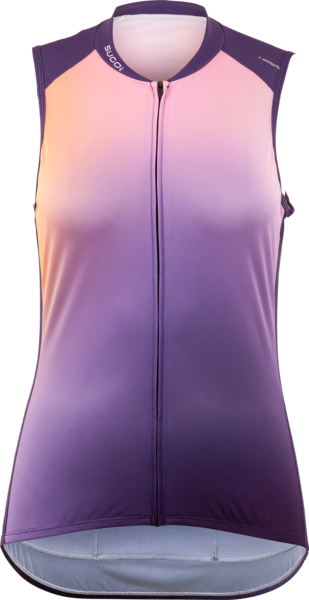 Sugoi Women's Evolution Zap Sleeveless Jersey Color: Sunset