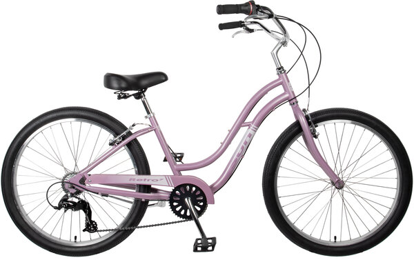 Sun Bicycles Retro 7s Step-Thru Color: Lavender Ice
