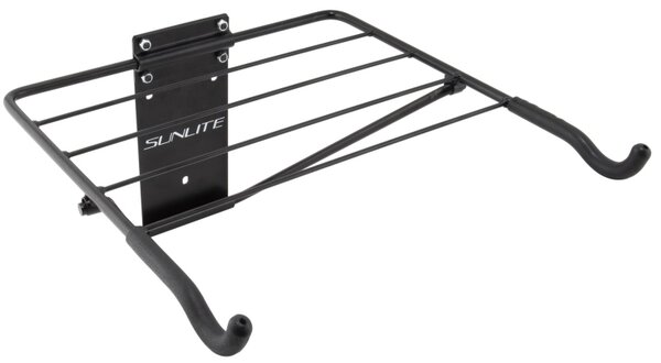 Sunlite Single Folding Shelf Rack Color: Black