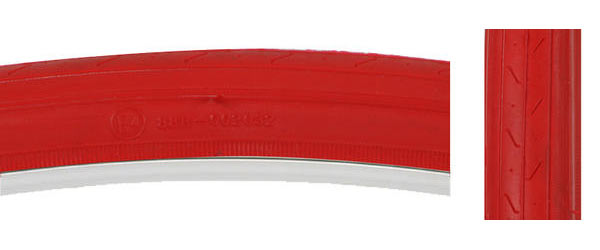 Sunlite Super HP Tire (700c) Bead | Casing | Color | Compatibility | Size: Wire | 27 TPI | Red | Tube Type | 700c x 25