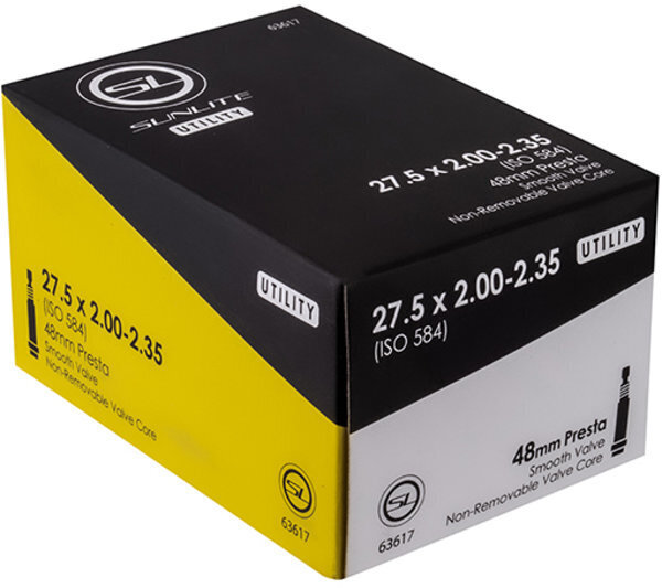 Sunlite Utili-T Standard Presta Valve Tube 27.5-inch