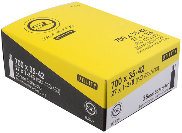 Sunlite Utili-T Standard Schrader Valve Tube 700c