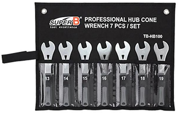 Super B Pro Cone Wrench Set