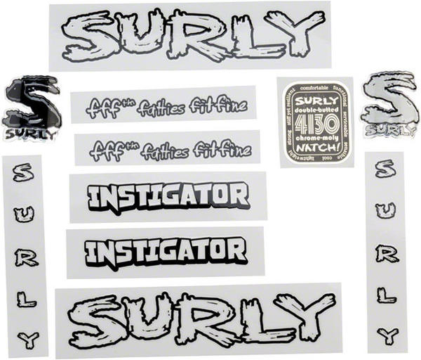 Surly Instigator 2.0 Decal Set