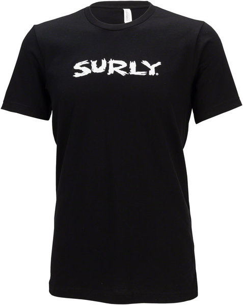 Surly Logo T-Shirt Color: Black w/White Text