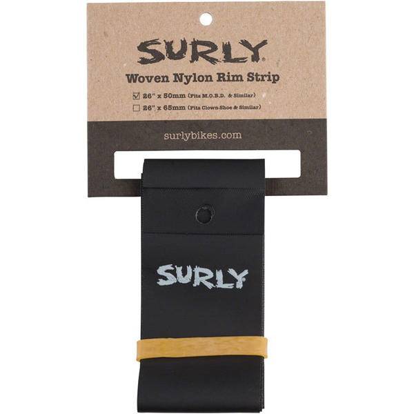 Surly Nylon Rim Strip Color | Width: Black | 50mm (Other Brother Darryl)