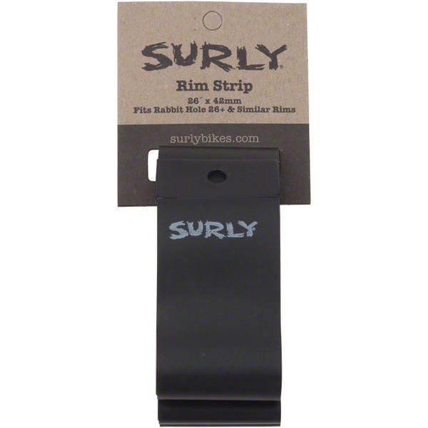 Surly PVC Rim Strip Color | Width: Black | 38mm (Rabbit Hole 26+)
