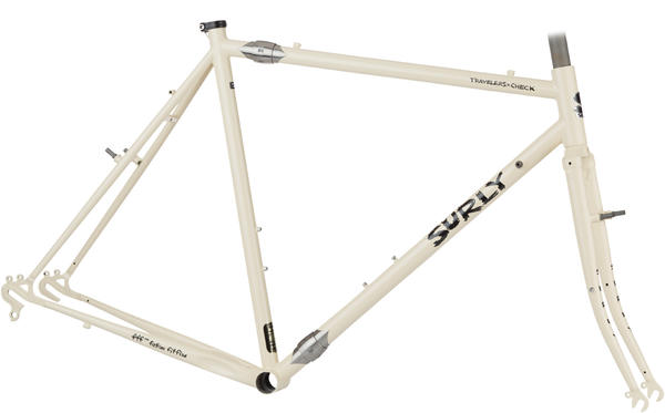 Surly Cross Check Frame Decal Set - White, with Scissors - Modern Bike