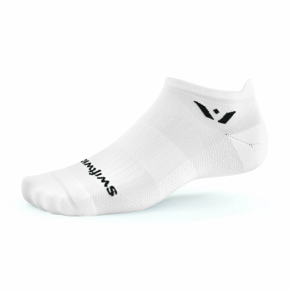 Swiftwick Aspire Zero Tab Socks Color: White