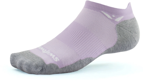 Swiftwick Maxus Zero Tab Socks Color: Purple Ice
