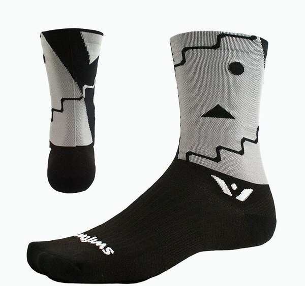 Swiftwick Vision Six Abstract Color: Black