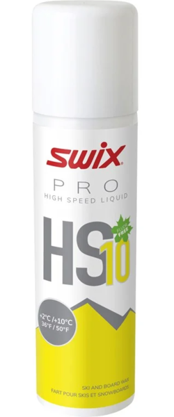 Swix HS10 Liquid Yellow, +2°C/+10°C, USA