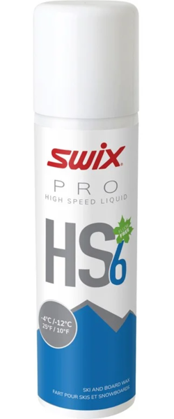 Swix HS6 Liquid Blue, -4° C/-12° C, USA