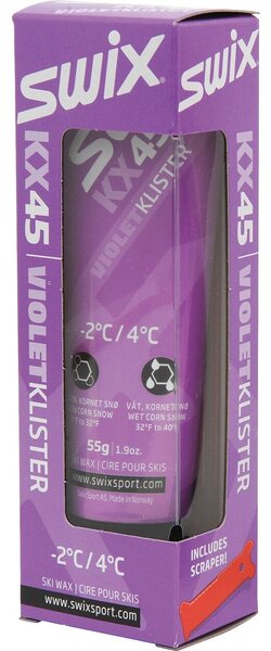 Swix KX45 Violet Klister, -2C to 4C Size: 55g