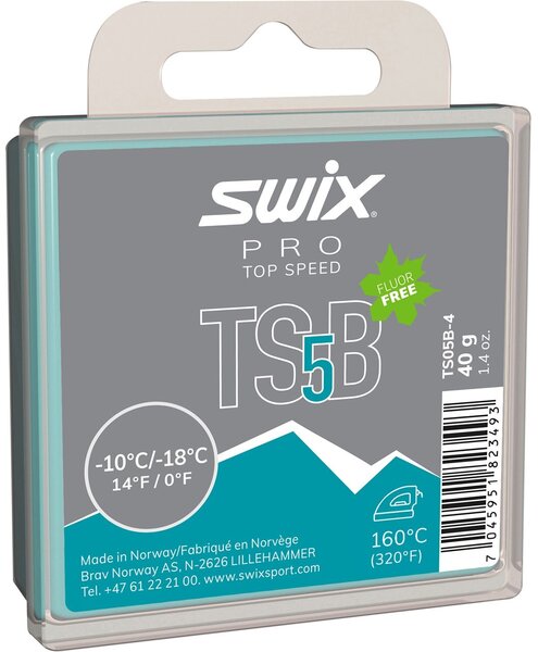 Swix TS5 Black, -10°C/-18°C