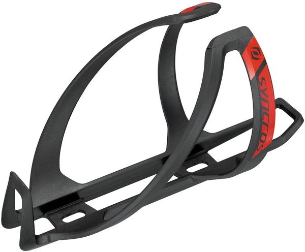 Syncros Bottle Cage Coupe Cage 2.0 Color: Black/Rally Red