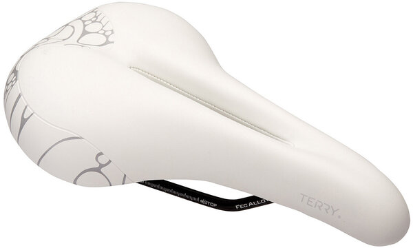 Terry Butterfly Cromoly Saddle Color: White