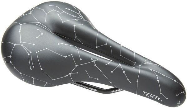 Terry Butterfly Galactic Saddle Color: Black/Reflective
