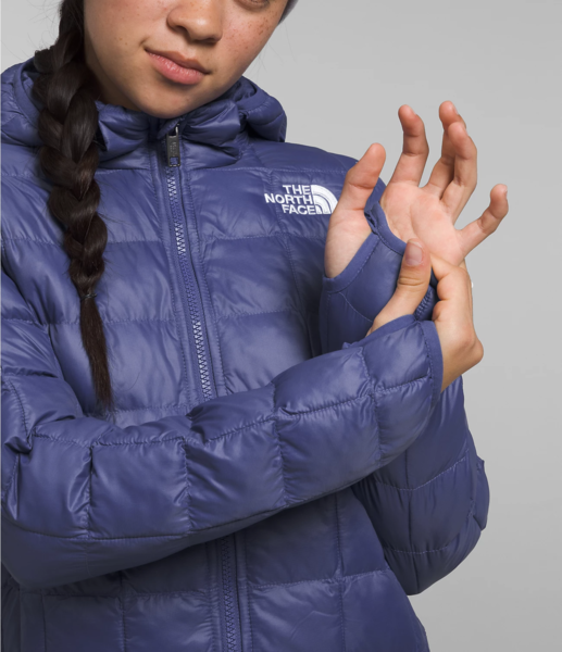 The North Face Girls' ThermoBall Hooded Jacket Bike Board and