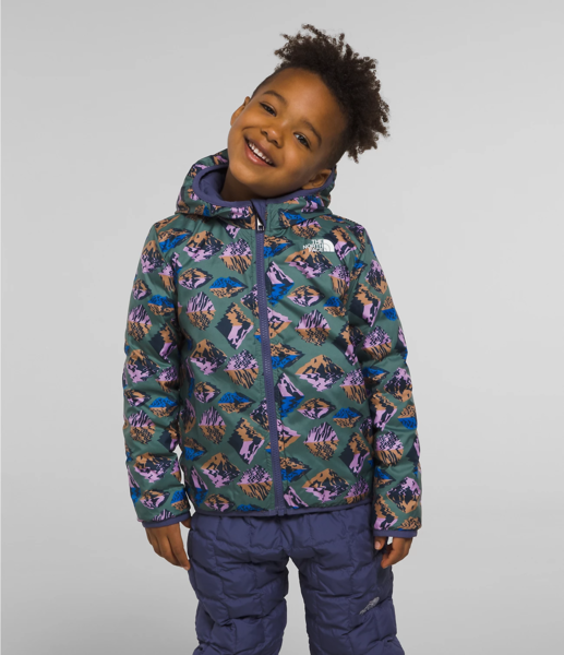 The North Face Kids' Reversible ThermoBall Hooded Jacket - Bike
