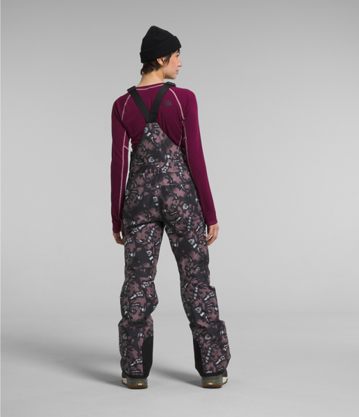 THE NORTH FACE ウィメンズ フリーダム ビブ 植物柄S/P The North Face Women's Freedom Insulated Bibs - Bike Board and Ski