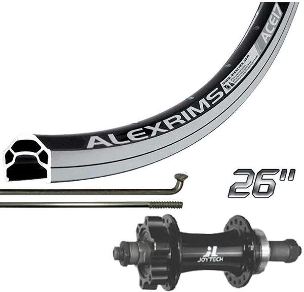 Wheel Shop Alex Ace17 Black/ Joytech D242DSE 26-inch Rear