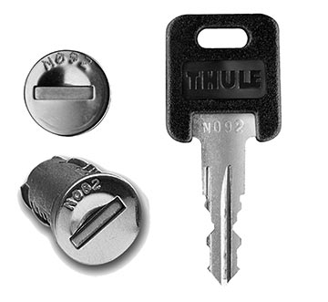 Thule One-Key Lock Cylinders (1 pair)