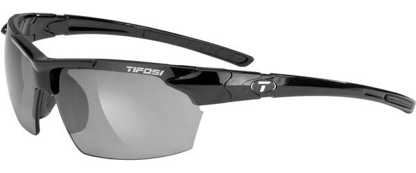Smoke Lenses Tifosi Jet Sunglasses Sports Eyewear White/Gunmetal Frame 