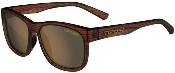 Tifosi Optics Swank XL—Woodgrain Polarized