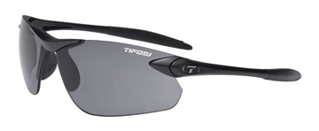 Tifosi SEEK FC Metallic Silver Smoke Blue Sunglasses 