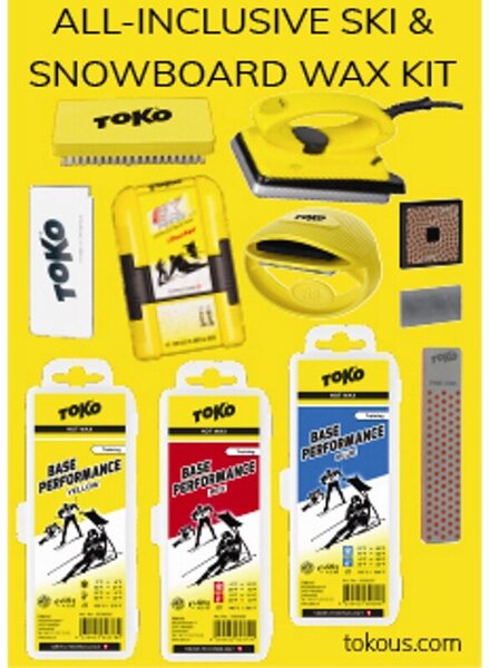 Toko All-Inclusive Ski and Snowboard Wax Kit 