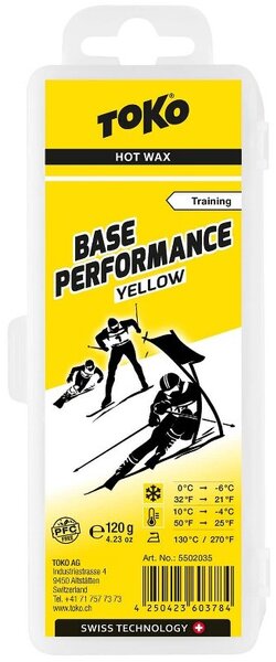 TOKO HF ホットワックス 120g イエロー 値引き交渉可 Toko Base Performance Hot Wax - Bicycle Centres of Everett, WA