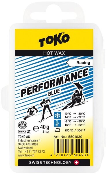 Toko PFC Free Performance Hot Wax 40g Toko PFC Free Performance Hot Wax 40g